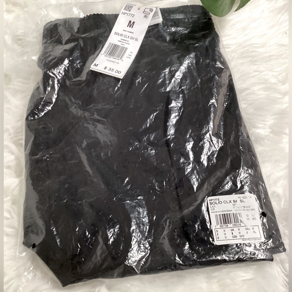 Adidas | size: M | color: Black men’s swim shorts